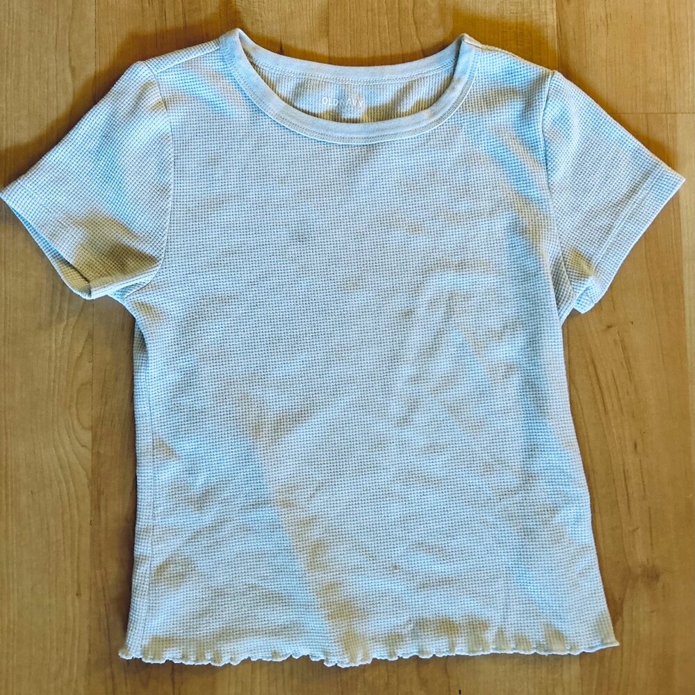 Women's cream tee